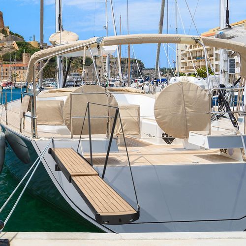 Passarela para barco - PI 461 MISS - Besenzoni SpA - para iate / para veleiro / telescópica