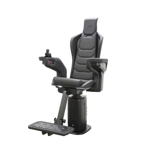 Assento de piloto - P 400 A MATRIX - Besenzoni SpA - para iate / com apoio de braços / ajustável