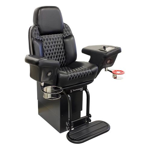 Assento de piloto - P 416 A PRESIDENT  - Besenzoni SpA - para iate / com apoio de braços / ajustável