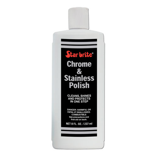 Polidor de aço inoxidável - 827 - Star Brite - para cromo / para barco
