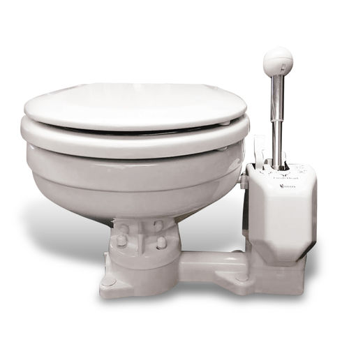 Vaso sanitário náutico - Fresh Head - Raritan Engineering Co. Inc. - manual