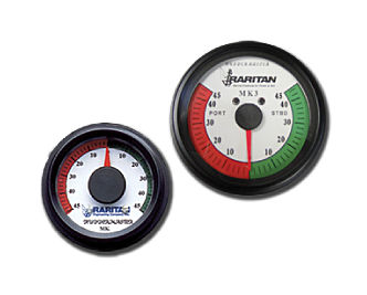 Indicador para barco - MK2 / MK3 - Raritan Engineering Co. Inc. - de ângulo do leme / analógico