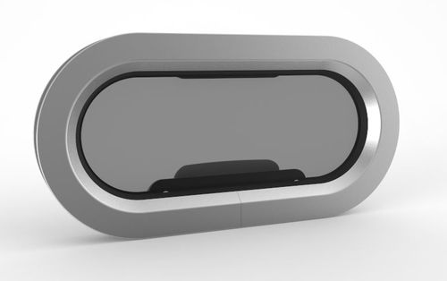 Vigia retangular - Opal  - Goiot Systems - para barco / para iate / de abrir