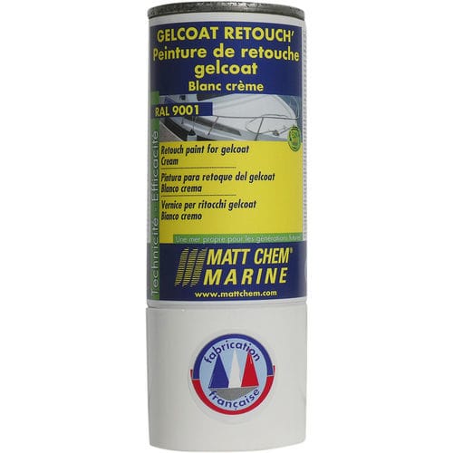 Gel coat em spray GELCOAT RETOUCH MATT CHEM MARINE para barco de