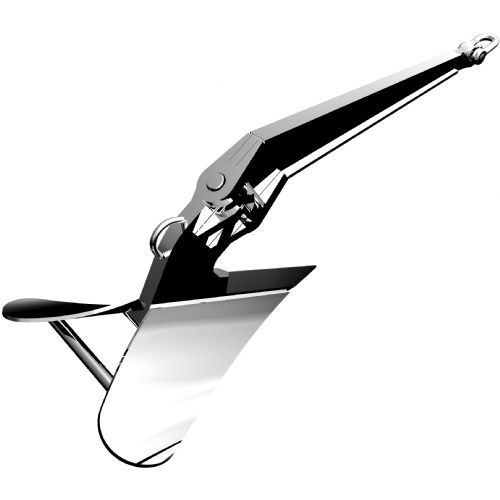 Âncora CQR™ - 0056 series - LEWMAR - para barco / em aço inoxidável