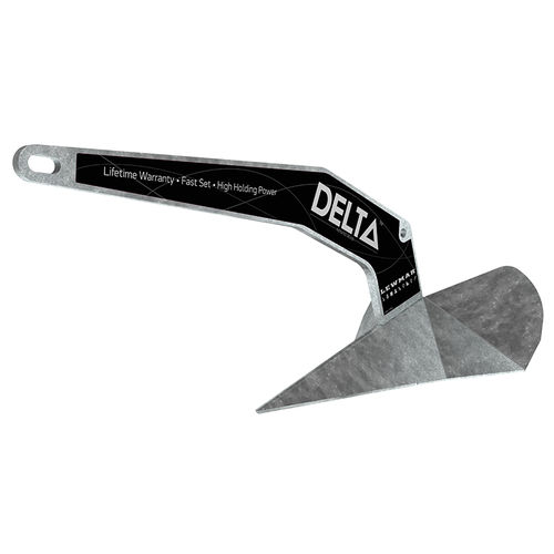Âncora Delta - 00574 series - LEWMAR - para barco / para bote salva-vidas / em aço galvanizado