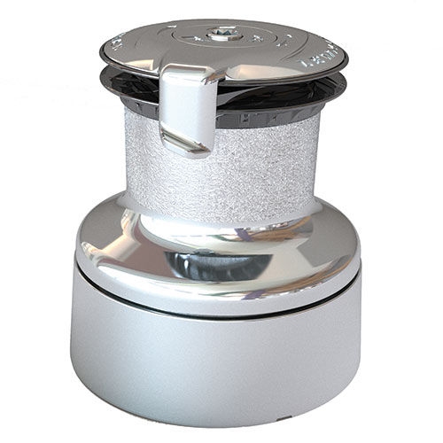 Catraca auto enrolante - 80ST EVO® series - LEWMAR - elétrica / 1 velocidade / em liga metálica