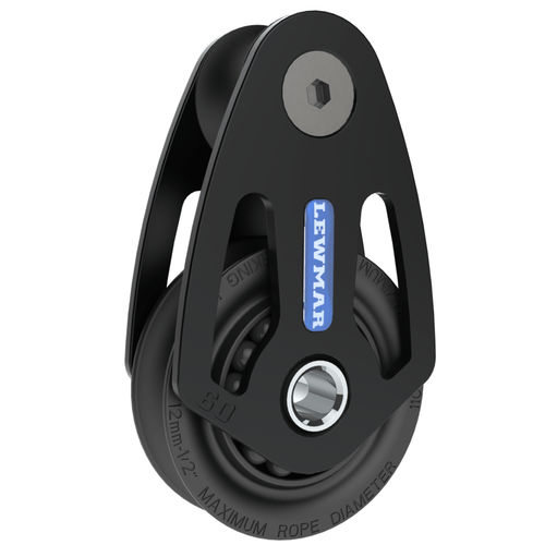 Moitão simples - HTX series - LEWMAR - de alta resistência / com fixação têxtil / de mancal liso