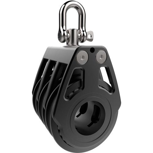 Moitão triplo - 29901813BK - LEWMAR - violino / catraca / com destorcedor