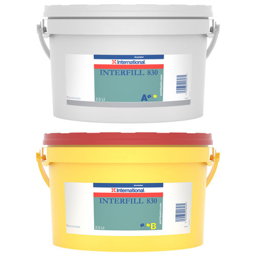 Massa epóxi - Interfill 830 - International Yacht Paint - bicomponente