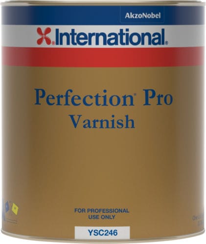 Verniz para barco - Perfection Pro - International Yacht Paint - para madeira / monocomponente / brilhante