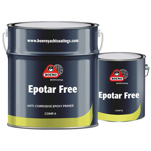 Primer para barco - EPOTAR FREE - Boero YachtCoatings - para balastro / para aço / epóxi