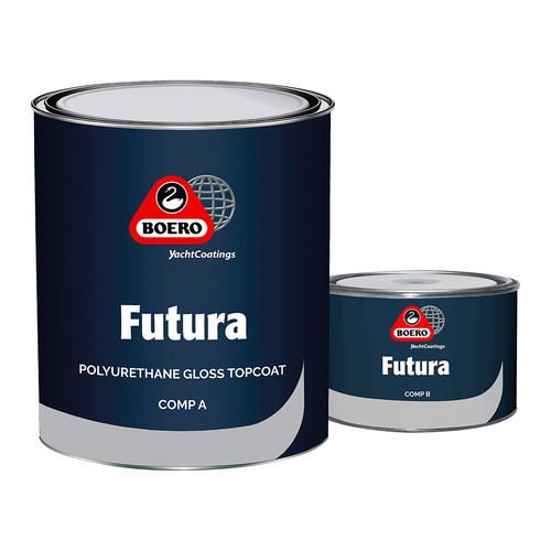 Tinta para barco de recreio - FUTURA - Boero YachtCoatings - acrílica / bicomponente / de poliuretano