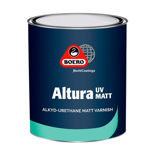 Verniz para barco - ALTURA UV MAT - Boero YachtCoatings - para madeira / monocomponente / de uretano