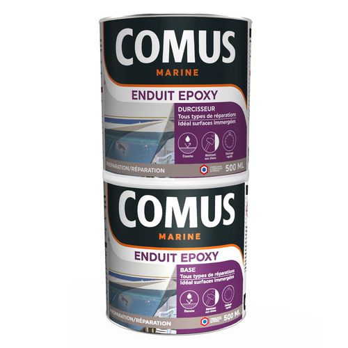 Massa epóxi - COMUS MARINE - bicomponente / de reparação