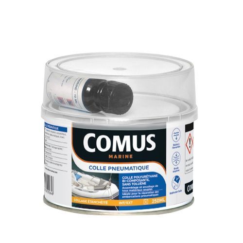 Adesivo bicomponente - PNEUMATIQUE - COMUS MARINE - de poliuretano / para plásticos / para borracha