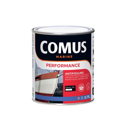 Anti-incrustante para barco - PERFORMANCE - COMUS MARINE - de matriz rígida / para madeira / em fibra de vidro