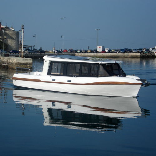 Barco profissional barco de passageiros - AQUABUS 1050T - Grove Boats - com motor de centro / elétrico a energia solar / rebocável