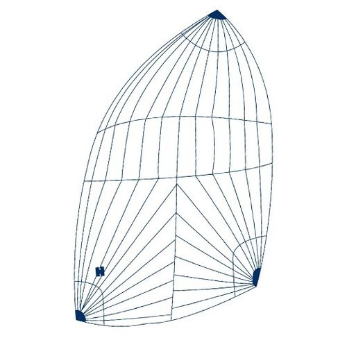 Spi assimétrico - Code A1 - Hydesails - para veleiro de cruzeiro