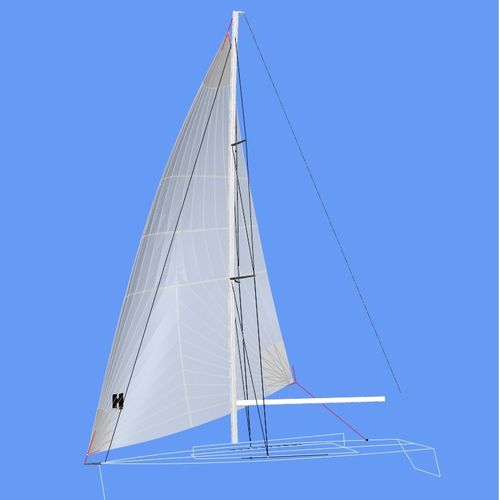 Code zero - Hydesails - para veleiro de cruzeiro / em enrolador