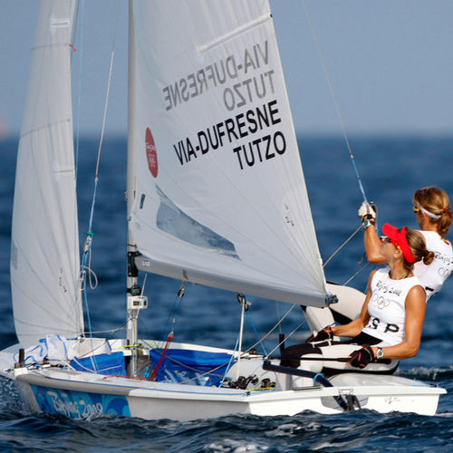 Vela mestra - BOLUDO - Quantum Sails - para barco de vela ligeira / 470