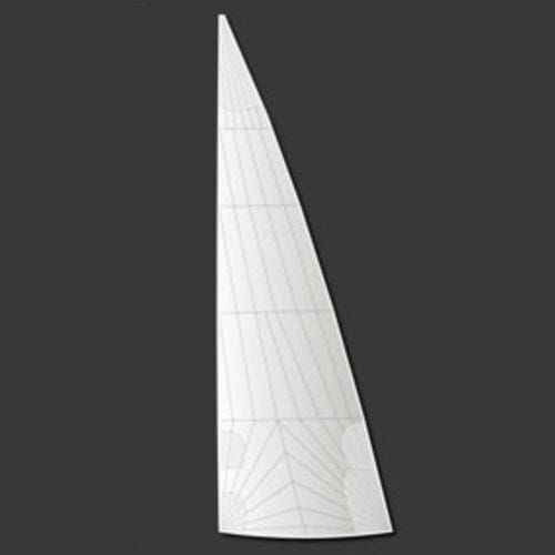 Vela mestra - TR 2200 - Quantum Sails - para veleiro de cruzeiro / corte trirradial / cross-cut