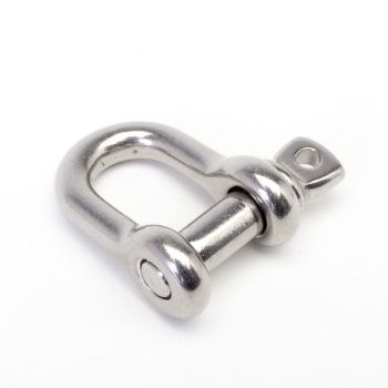 Manilha para veleiro reta - 307-097 - SELDÉN MAST - de eixo de segurança / forjada / em aço inoxidável