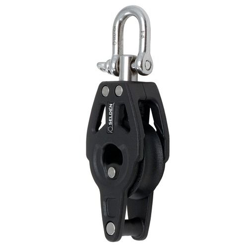 Moitão simples - 403-101-03 - SELDÉN MAST - de retorno / com destorcedor / com gancho de suporte