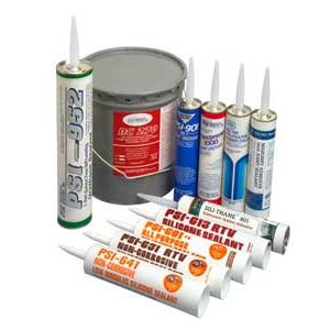 Adesivo mastique de silicone - PSI 601 / PSI-613  - Polymeric Systems - multiusos