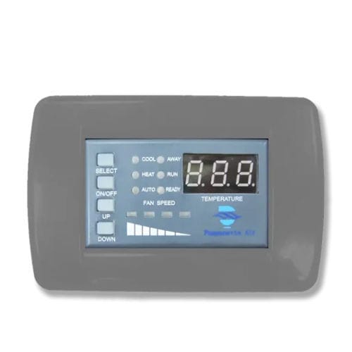 Painel de comando para barco - AC series - Pompanette - para ar condicionado / de cabine / com tela sensível ao toque
