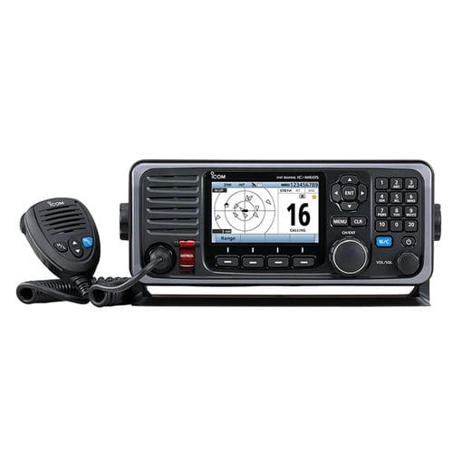 Rádio náutico - IC-M605EURO - Icom - fixo / VHF / à prova de água