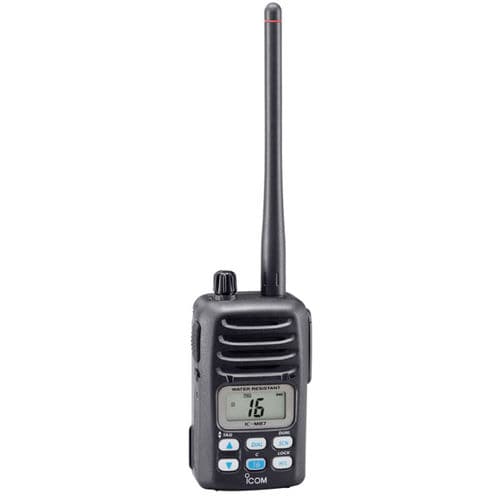 Rádio náutico - IC-M87 - Icom - portátil / VHF / à prova de água
