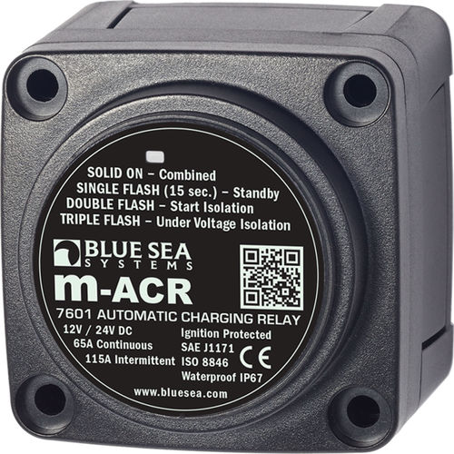 Relé para barco - M-ACR series - Blue Sea - de potência / para circuitos elétricos