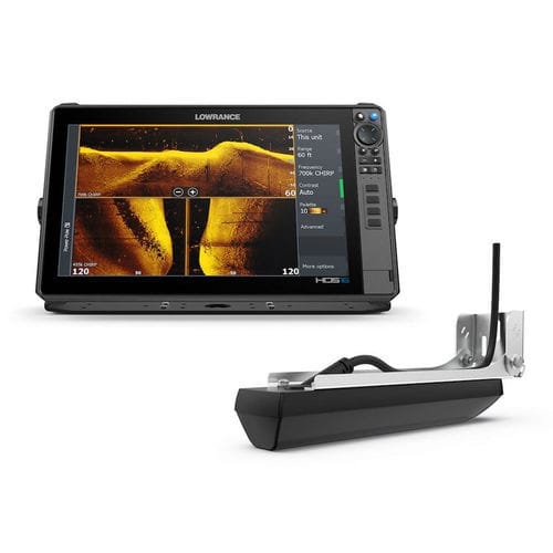 Instrumento multifuncional leitor de cartões - HDS PRO 16 - Lowrance - sonar / sonar de pesca / para barco