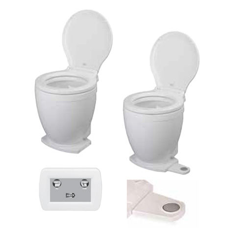 Vaso sanitário náutico - 58500 series - Xylem - elétrico