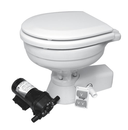 Vaso sanitário náutico - 37245 series - Xylem - com triturador / elétrico / em cerâmica