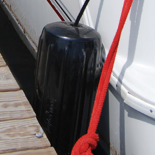 Defensa para barco - Big B™ - Taylor Made Products - cilíndrica / preta / verde