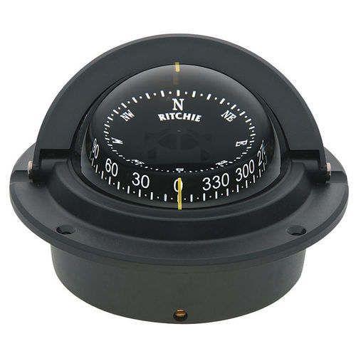 Agulha de governo para barco - F-83 - Ritchie Navigation - magnética / horizontal / de embutir