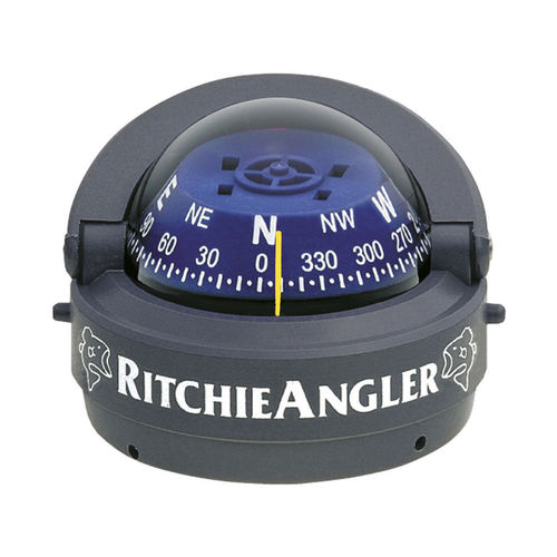 Agulha de governo para barco - RA-93 - Ritchie Navigation - magnética / horizontal / com suporte de montagem