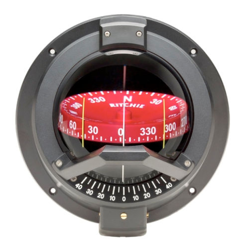 Agulha de governo para barco - BN-202 - Ritchie Navigation - magnética / vertical / de embutir