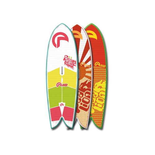 Prancha de SUP fish - SEALION Concept - AHD - wind-sup