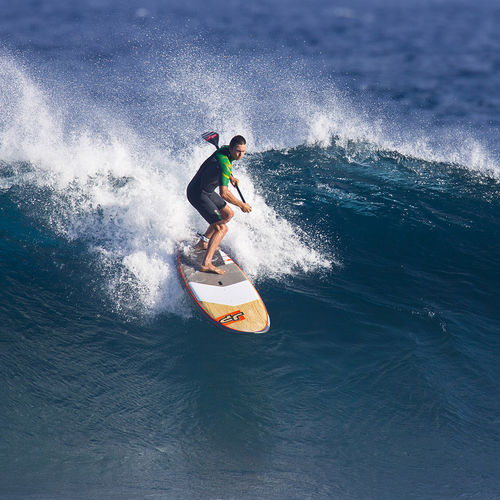 Prancha de SUP de surf - FUSION - JP Australia - em madeira / em EPS