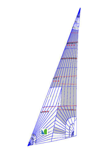 Buja de tempestade - NO.4 - Lidgard Sailmakers - para veleiro de cruzeiro-regata
