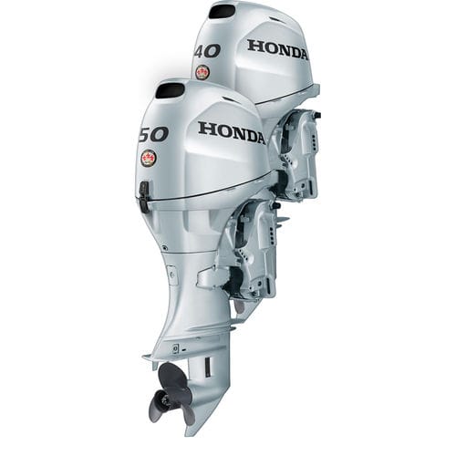 Motor de popa - BF40 - Honda Marine - a gasolina / para embarcação de recreio / refrigerado a água