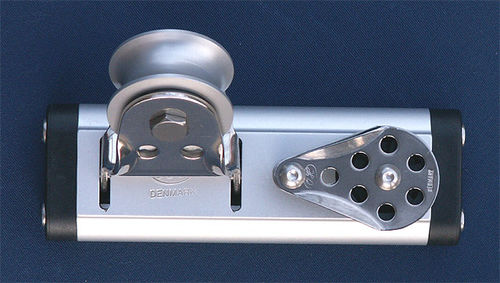 Ponteira para controle de carro passa-escota de genoa - 2307 - OH MARINE EQUIPMENT - dupla