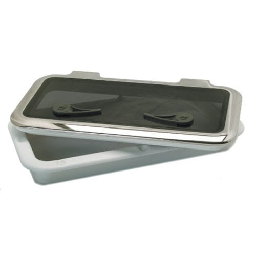 Gaiuta para barco - H0211-5203 - RUTGERSON - retangular / de abrir / com cantos arredondados