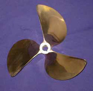 Hélice para barco de esportes aquáticos - Cleaver 3B - Austral Propeller - skew / eixo de hélice / 3 pás