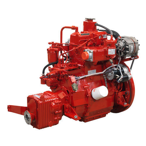 Motor de centro - DV24RME  - BUKH - a diesel / para barco profissional / de injeção indireta