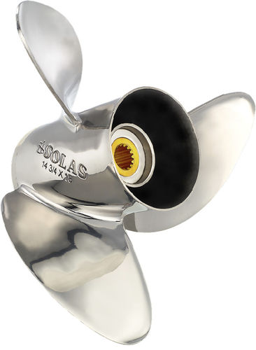 Hélice para barco - HR TITAN 3 - SOLAS Propellers - de passo fixo / de popa e rabeta / 3 pás