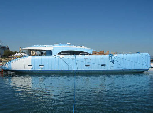 Catamarã - YOUNG 90 - Young Yacht Design - de cruzeiro / com cockpit fechado / sob medida